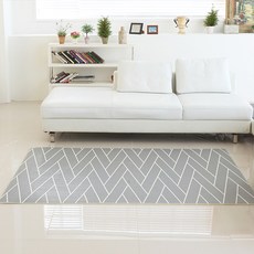 리빙코디 아동용 다용도 발코니 놀이방매트, 루즈헤링본