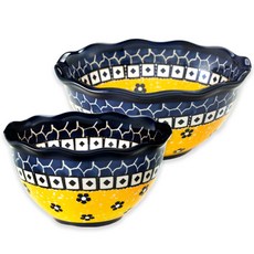 PAWIE 餐碗組, 三色堇 黃色, 飯碗+大碗