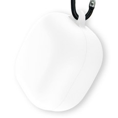 ROAR Galaxy Buds Pro / Live Public 矽膠套+鑰匙圈套組, 單品, 白色的