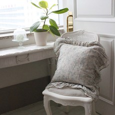 CoTe TaBLe 藍鈴亞麻抱枕套