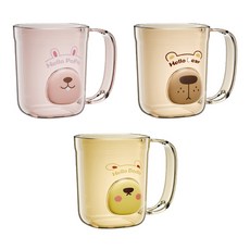 ABM Hello 可愛立體漱口杯, 隨機出貨, 3個