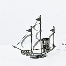 JHCompany 金屬船型筆筒擺件, B款