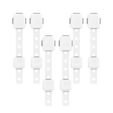 Lavi bebe 安全防開帶, 混合顏色, 6個