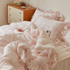 마틸라 호텔프랑스 프릴 세미 차렵이불