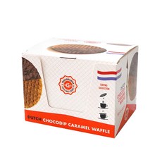 스트룹와플 더치 초코딥 카라멜 와플 6p, 219g, 1개
