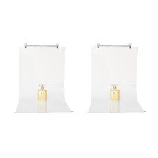 DAEHAN 亮面霧面白色雙面背景紙 小 40*75cm, UM-PPSZE, 2個