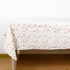 可愛復古感性風格 我們家絕配的Little Flower小花桌巾, A 紫色, 長x寬(140 x 200 cm)