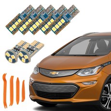CARTEM 車用 Luna LED 室內燈+拆卸器全套組, 雪佛蘭 Bolt EV 2017年4月~2021年7月, 1套