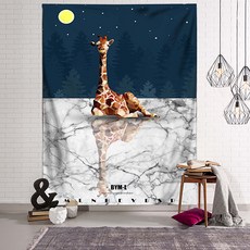 直式設計北歐風格裝飾掛毯織物海報, 19