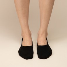 인베이스 여성용 3중 홀딩 실속형 페이크 양말 5켤레 세트