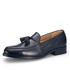 VONIN 天然植鞣牛皮經典流蘇手工樂福鞋 IN560LBR