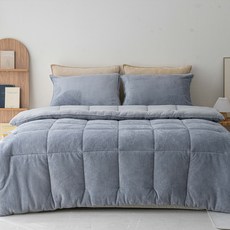 milsten 柔軟細緻超細纖維冬被, 灰色