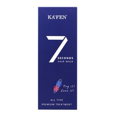 KA'FEN 卡氛7秒護髮膜 200ml-快速修護、柔順光澤、居家沙龍護髮, 1瓶