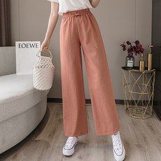 유니제이 여성용 오션즈 쿨링 와이드 밴딩 팬츠