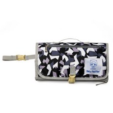 JCP 심플 폴딩 베이비 시트 파우치, 블랙