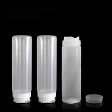 WaLLpo 倒放式醬料瓶 單個, 470ml, 3個