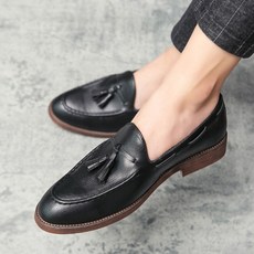 ARTcom 手工皮革休閒流蘇樂福鞋 FA0125