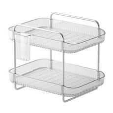 American Road 碗盤瀝水架 2層 RK1818, 透明