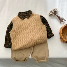 Arbe 多色麻花針織背心