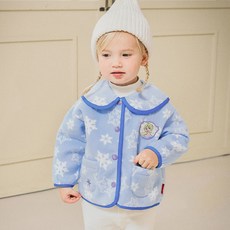 mollimelli 兒童迪士尼冰雪奇緣艾莎雪地夾克