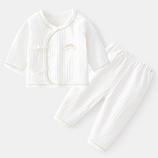 JOYMULTI 幼兒款兔子彩虹天使包屁褲組