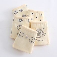 Juniday 女款學生內褲 Baking Teddy 5件組