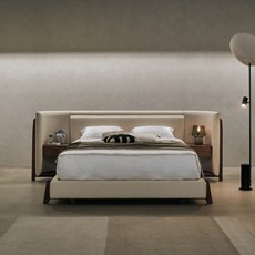 리바트 그란데 패브릭 원목 확장형 침대 바닥판 철제 프레임 방문설치, 실트 브라운(프레임)