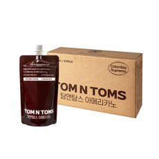TOM N TOMS 袋裝美式咖啡, 190ml, 10個