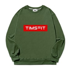 timsfit 男款 Red Spirit 重磅大學T