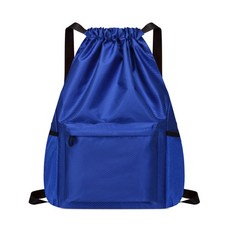 雙背束口袋, TYPE 12 藍色, 1個