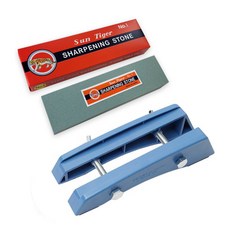 Sun Tiger 1號粗磨石+塑料磨石架隨機出貨套組, 1組