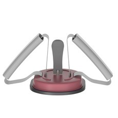 Teal Green 在家訓練 仰臥起坐 輔助桿, 紫色