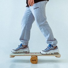 Justnormal Stay Cool 核心運動長版平衡板, 米色