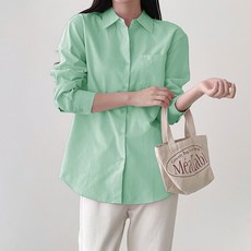 andstyle 女款 Ruimi 牛津標準版型襯衫 261886