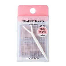 LOUIS BON 自然蜜桃雙眼皮貼 132片, 粉色的, 1個