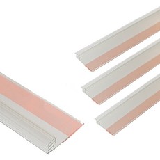 四層透明門縫條 玄關型 32mm x 1m, 4個