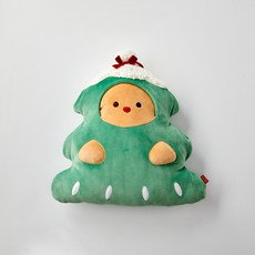 BUTTERSHOP 聖誕熊樹抱枕, 綠色