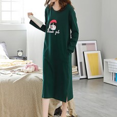 DM 임부용 홈웨어 롱원피스 TYPE7