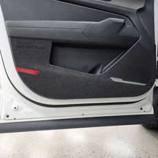 MADLINE 防刮 The New 車門保護蓋, 深灰色, The New Sportage NQ5 小改款