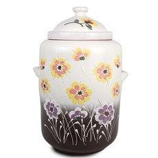 陶藝村 黑粉青米缸 20kg