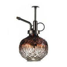 LifeSweet 花盆 花瓶 種花 澆水 花園 室內裝潢 裝飾 噴霧器 棕黑色, 1個