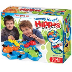 SkySunstar 飢餓河馬吃珠子桌遊 kings00730A, 混色, 1盒