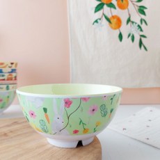 rice 插畫餐碗, Easter Green款, 1入