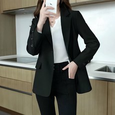 Chichills 女款 Mobeua 日常摩登剪裁單排扣西裝外套 12265