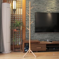 Iyes原木立式掛衣架 衣架 IY-Y71, 橡木