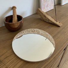 Qkit 背景繪畫 感性居家咖啡廳 房間 圓形 裝飾 DIY 壁鏡, Qkit 門鏡