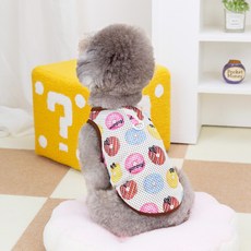 칠시 반려동물 도넛 베스트, 화이트, 1개