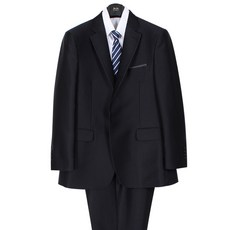 JEJE HOMME 隱約光澤素色單扣西裝套裝 + 口袋巾隨機出貨套組 BSSBC1304