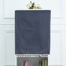 JSMOM 魔鬼氈窗簾, 黑色格紋