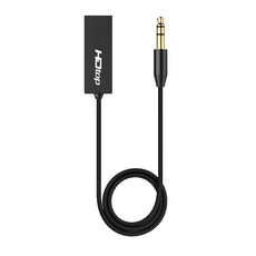 에이치디탑 USB TO AUX 오디오 전용 차량용 무선 블루투스 케이블, 블랙, HT-A500